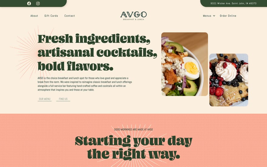 AVGO website designed by True Mtn