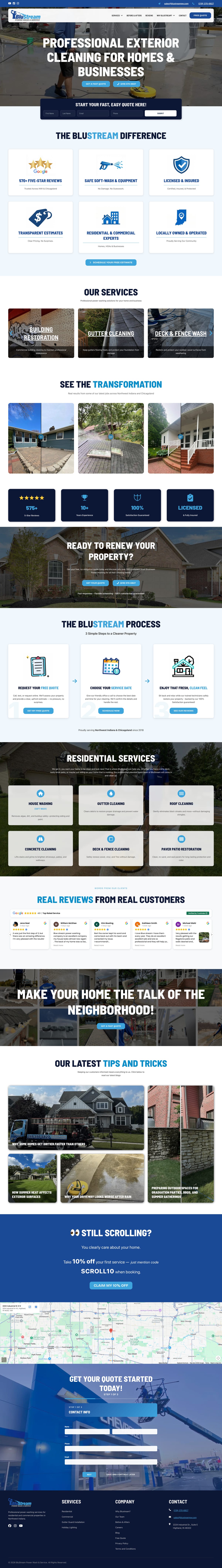 BluStream full website by True Mtn