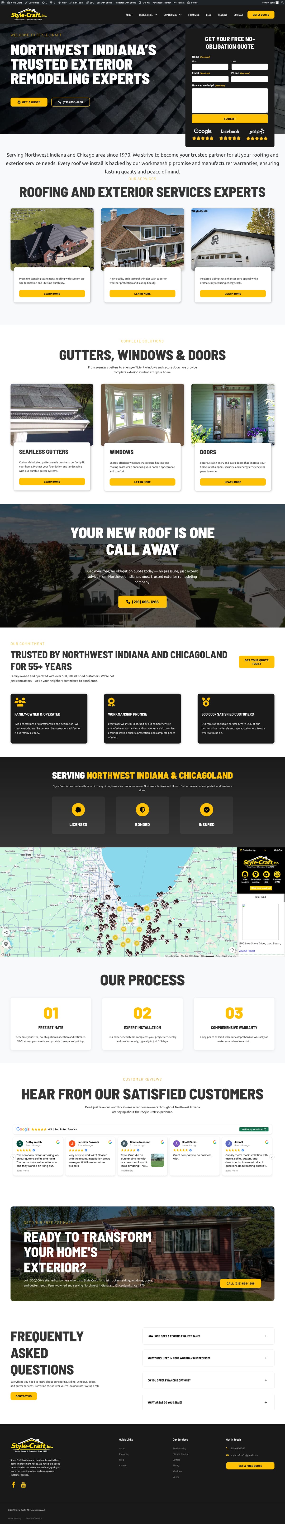 Style-Craft full website by True Mtn